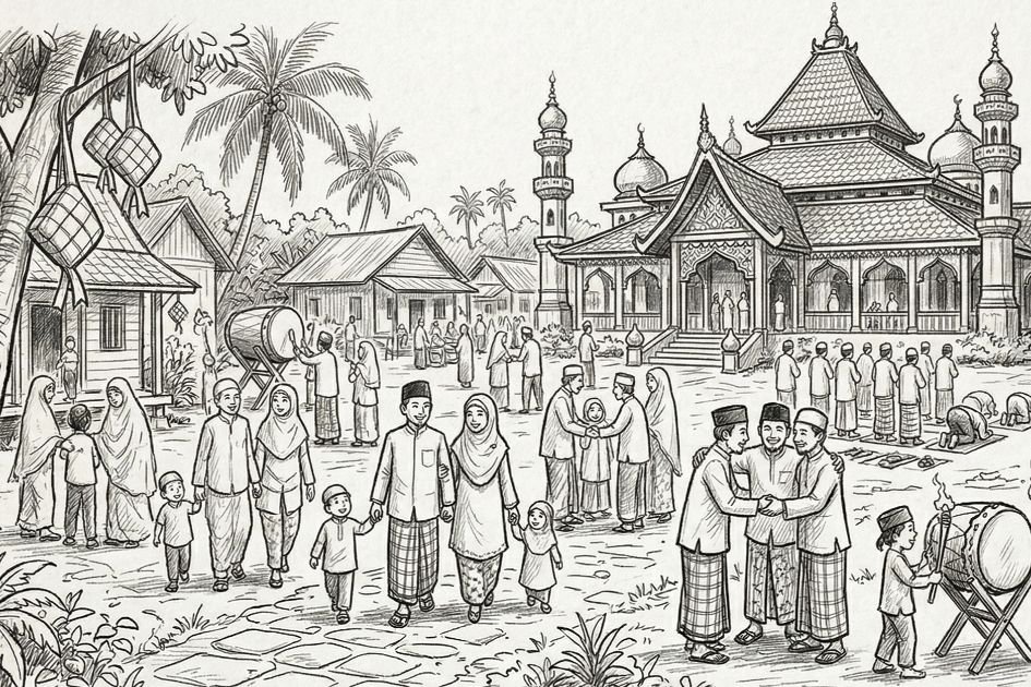 Sebuah Epilog Kefitrian dalam Dekapan Persaudaraan